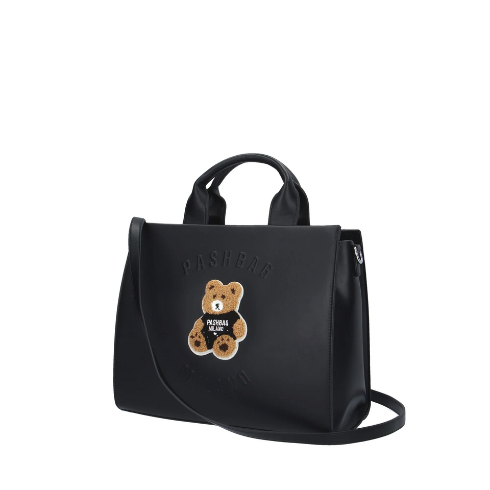 BORSA  A MANO CON TRACOLLA NERA PASHBAG Marge