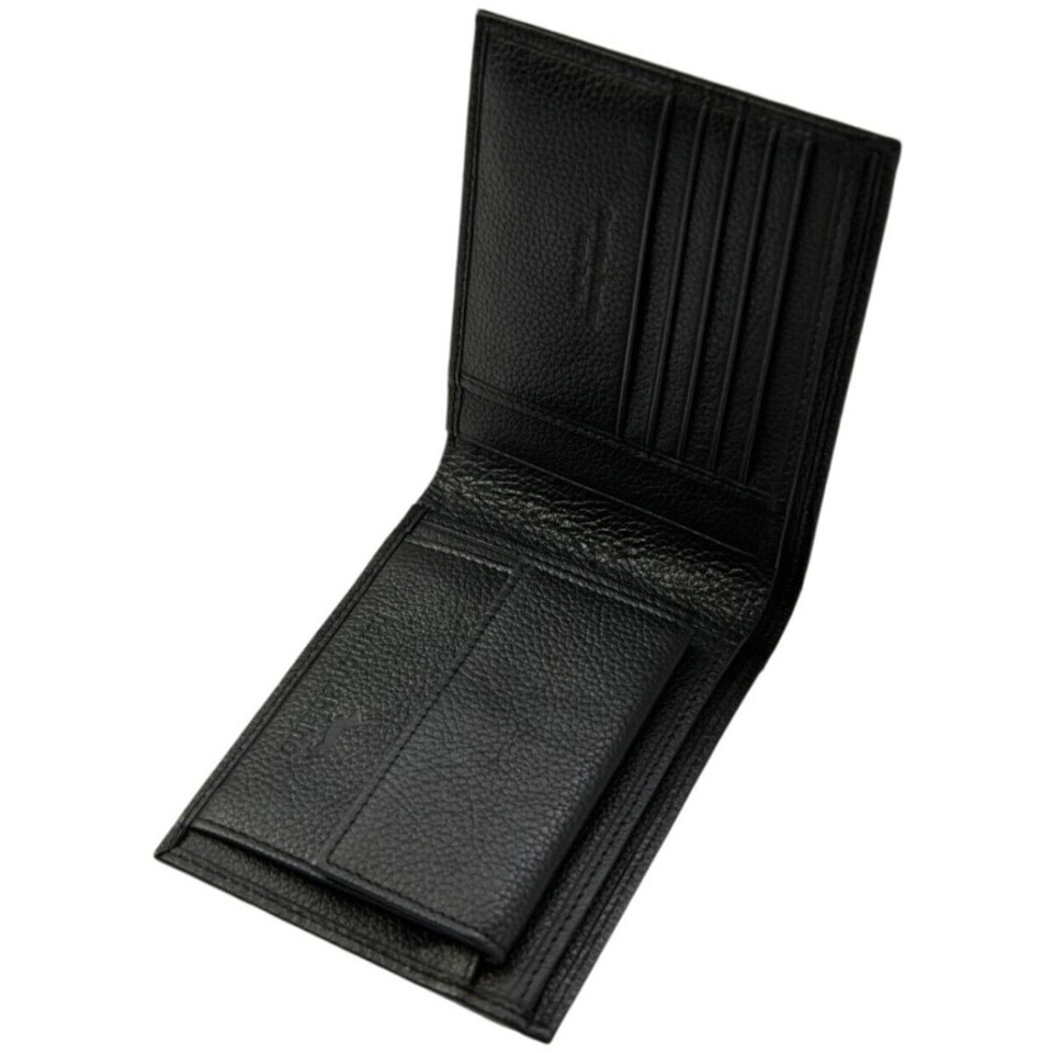 PORTAFOGLIO UOMO NERO Harmont & Blaine 24-7