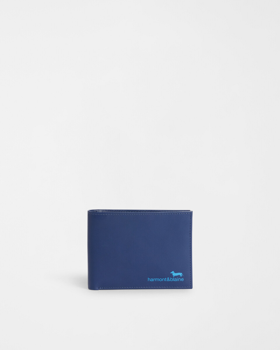PORTAFOGLIO UOMO BLU Harmont & Blaine PABLO