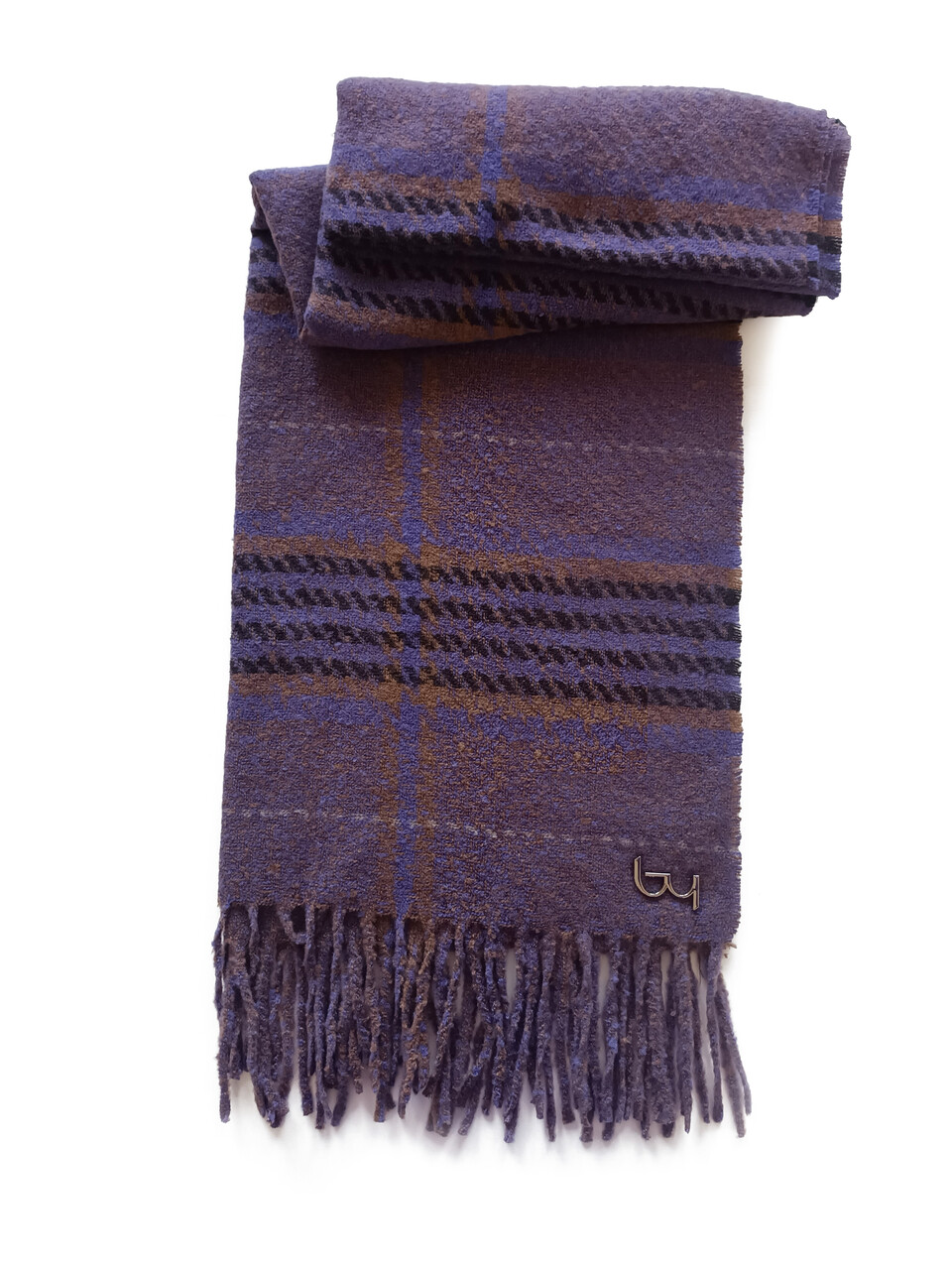 SCIARPA RIGATA CON FRANGIE   180 x 65 CM By Byblos CON  FRANGIE