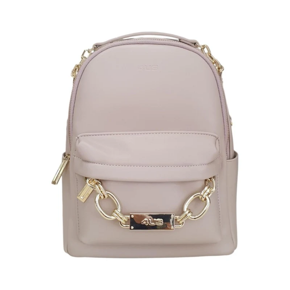 BORSA  A  ZAINO BEIGE 4US CESARE PACIOTTI 4US