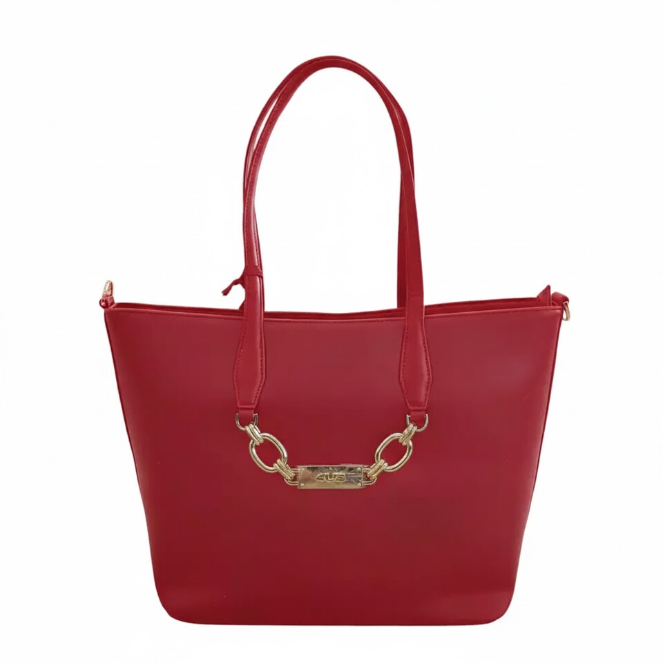 BORSA SHOPPER ROSSA 4US CESARE PACIOTTI 4US WHITNEY