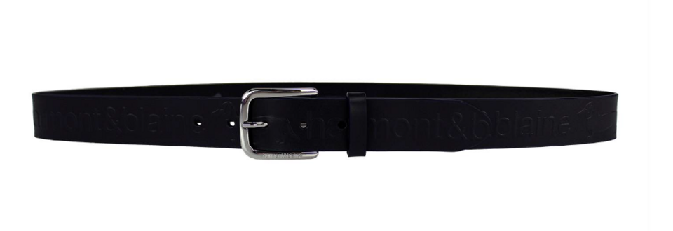 Cintura in pelle con bassotto all-over  CM 3.5 Harmont & Blaine Belts pelle