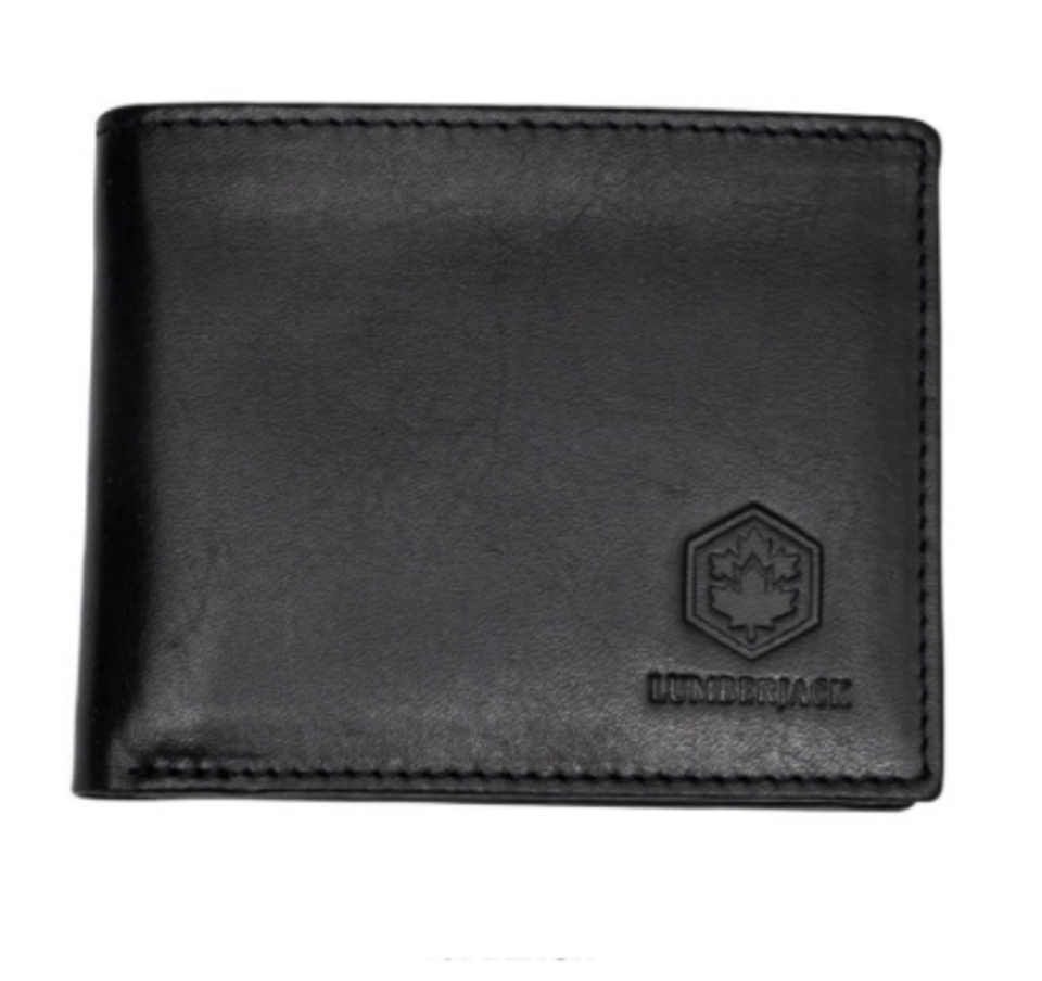 PORTAFOGLIO PELLE  UOMO NERO VALENTINO LINEA POLICE