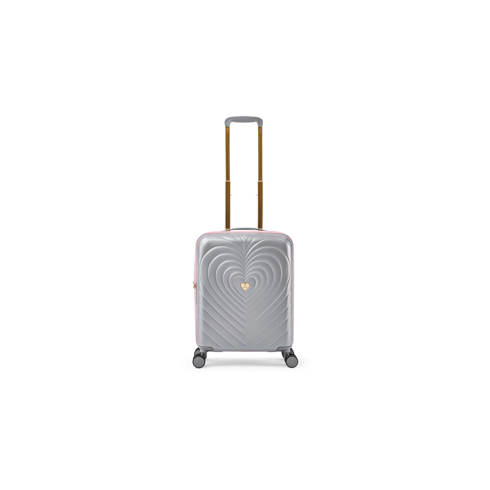 Trolley 4 ruote 55 cm  ARGENTO BRACCIALINI LINEA O CORE