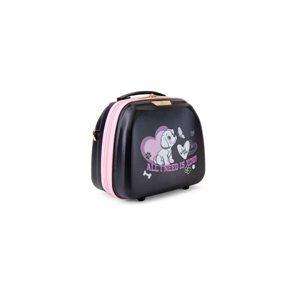 Beauty Case nero BRACCIALINI LINEA PUPPIES