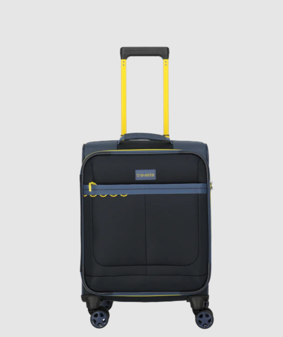 TROLLEY  CABINA  TESSUTO 4 ruote TRAVELITE COLOR CRAZE