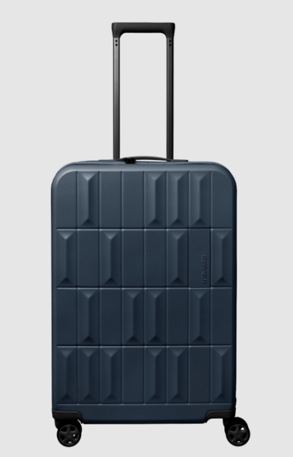 Set 3 trolley grande - medio - cabina Espandibile BLU TRAVELITE Linea Pannello