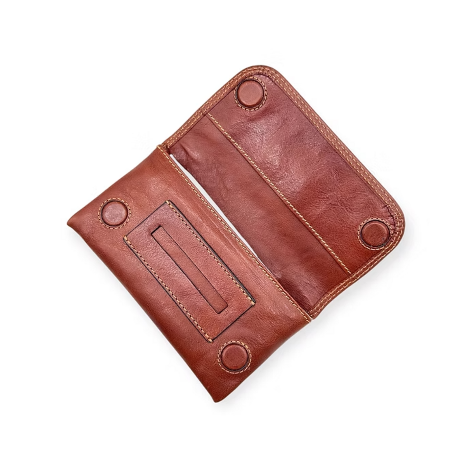 PORTA TABBACCO IN PELLE Gianni Conti