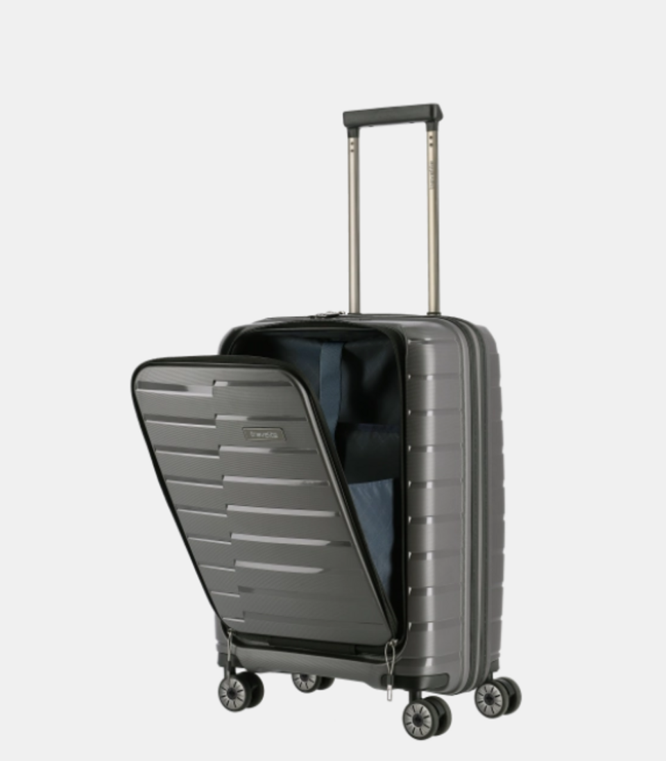 Trolley Cabina 4 Ruote business P/C in polipropilene 075346 TRAVELITE Linea AIR BASE