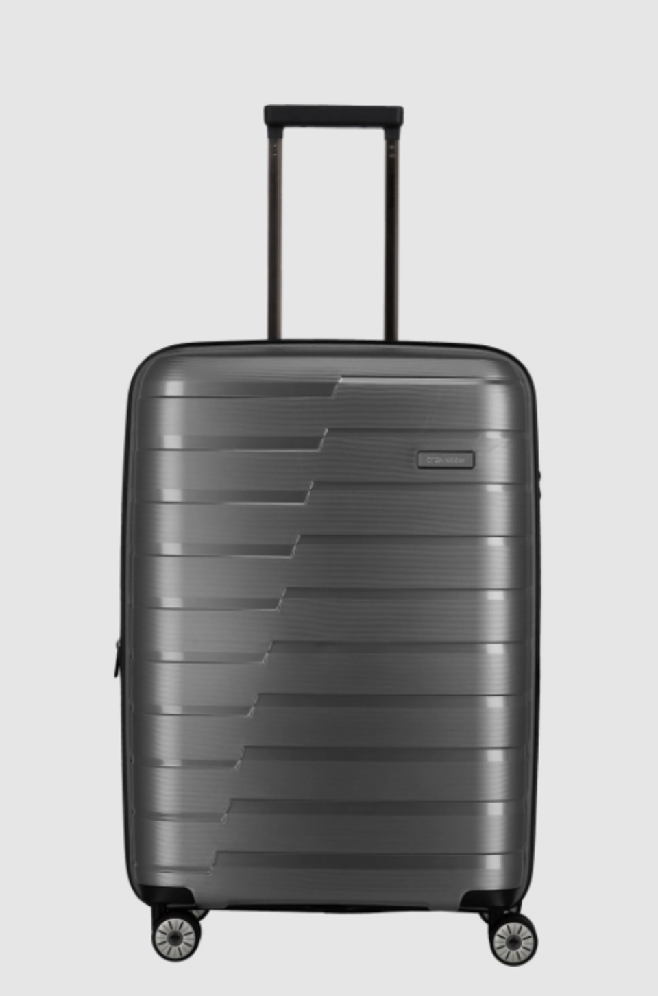 Set 3 trolley grande - medio - cabina  Antracite Espandibile TRAVELITE Linea AIR BASE