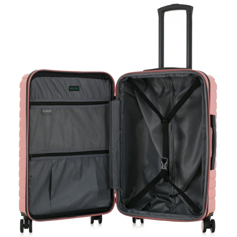 Set 3 trolley grande - medio - cabina  ABS  Espandibile Rose NPLE Linea KRIPTON
