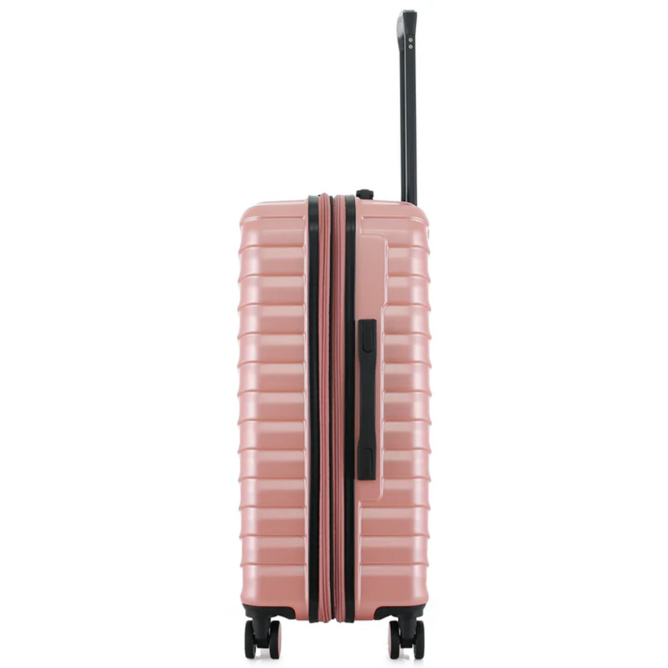 Set 3 trolley grande - medio - cabina  ABS  Espandibile Rose NPLE Linea KRIPTON