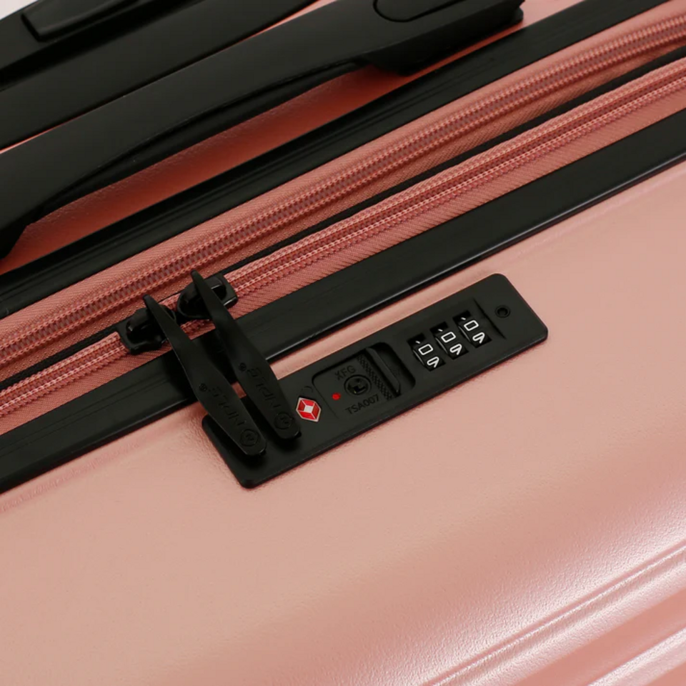Set 3 trolley grande - medio - cabina  ABS  Espandibile Rose NPLE Linea KRIPTON