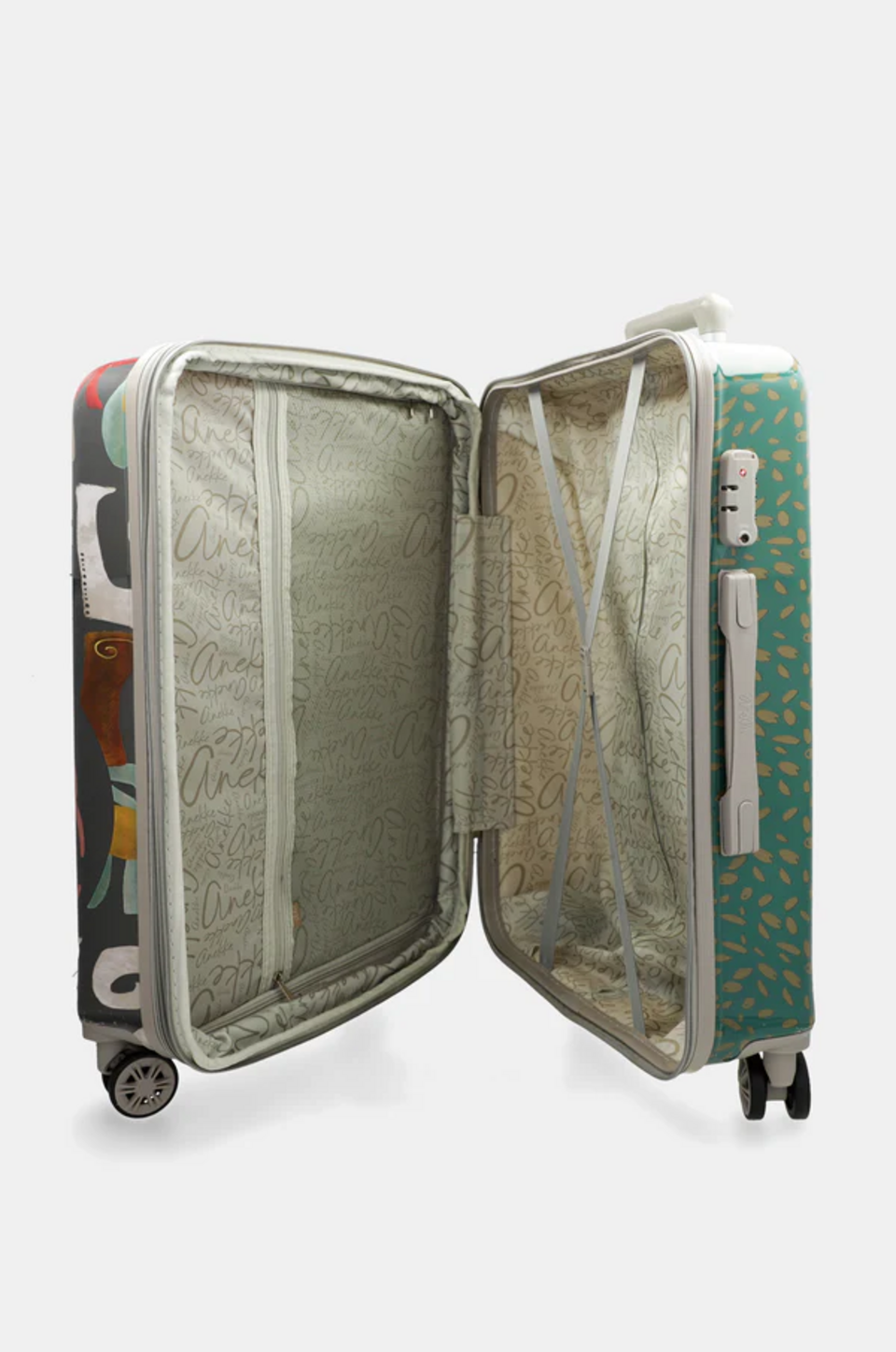 Trolley 4 ruote Medio espandibile 65 cm ANEKKE Linea Muse