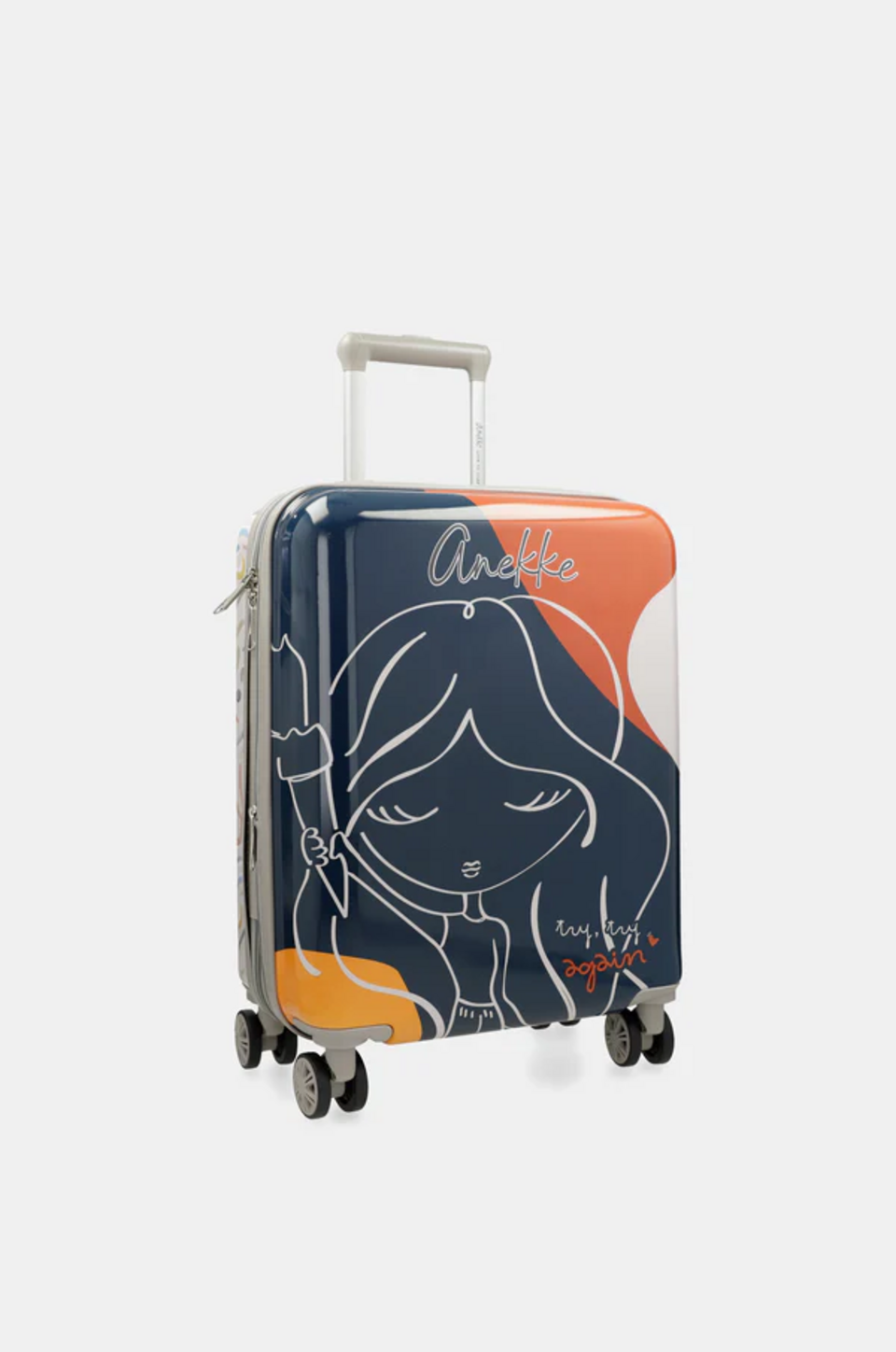 Trolley 4 ruote espandibile 55 cm ANEKKE Linea EIKON