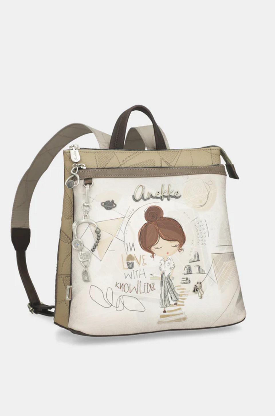 BORSA  A ZAINO  2 SCOMPARTI ANEKKE Linea SOPHIA