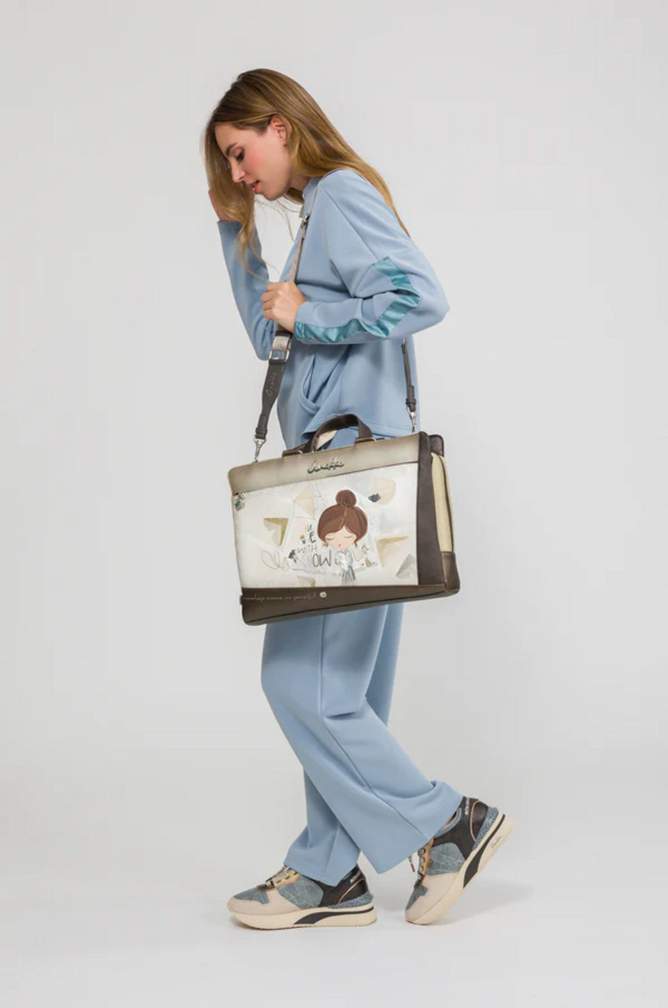 CARTELLA  DONNA  P/C 1 SOFFIETTO 13 POLLICI ANEKKE Linea SOPHIA