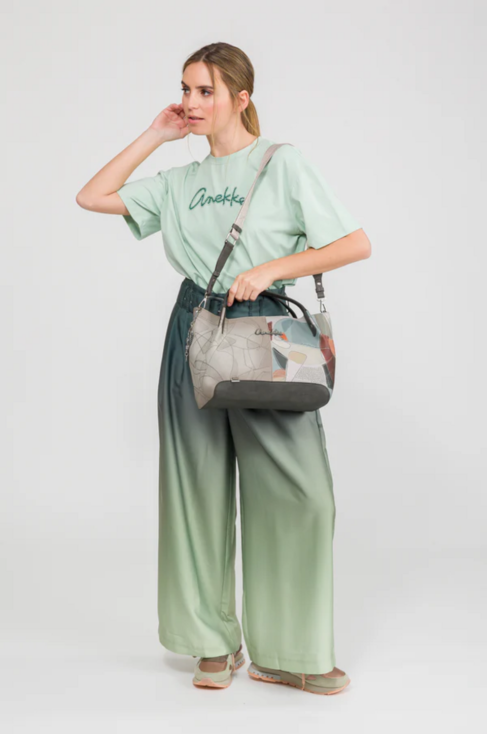 BORSA A MANO CON TRACOLLA ANEKKE Linea AURALIS