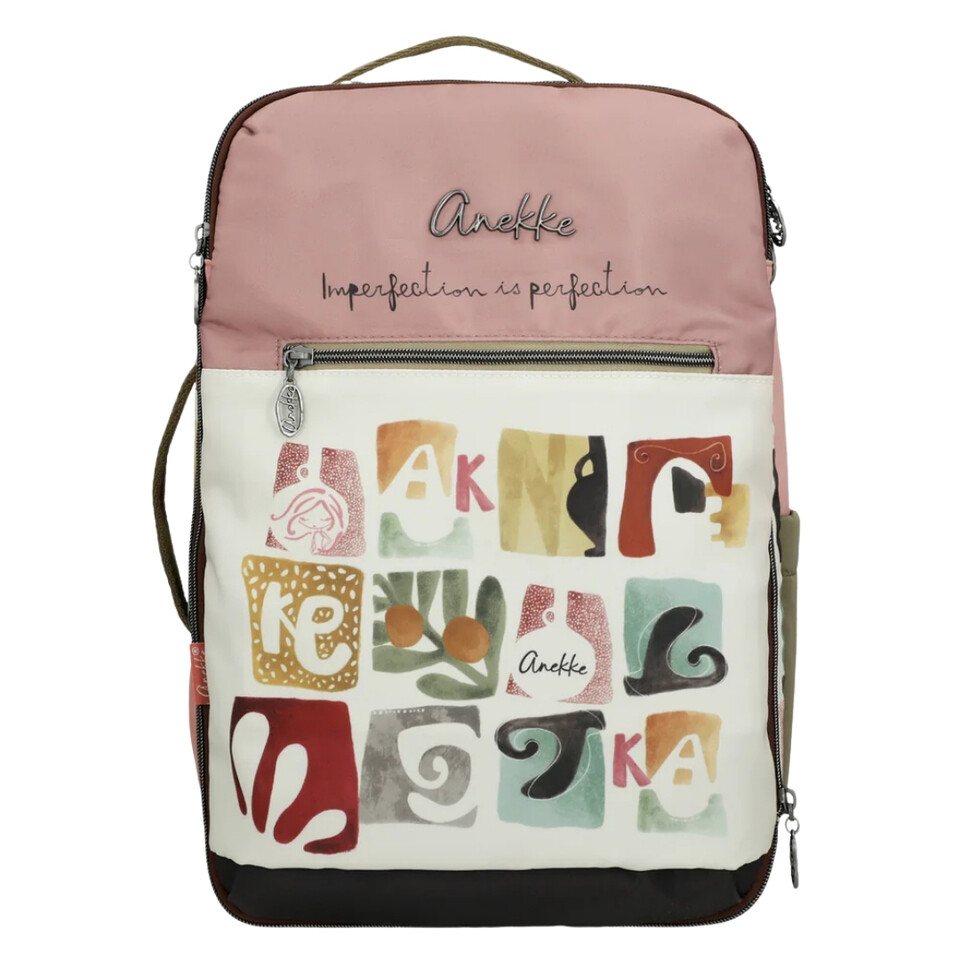 BORSA A ZAINO ESPANDIBILE Porta P/C DA VIAGGIO ANEKKE Linea AMPHORA