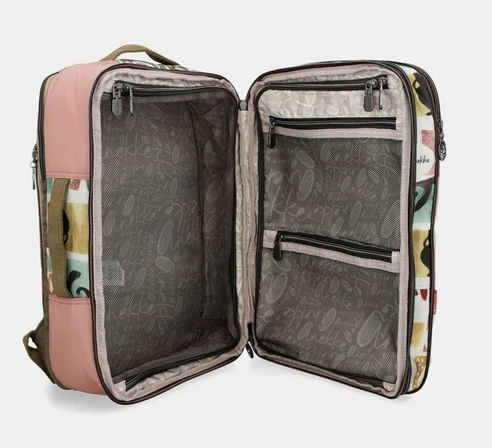 BORSA A ZAINO ESPANDIBILE Porta P/C DA VIAGGIO ANEKKE Linea AMPHORA