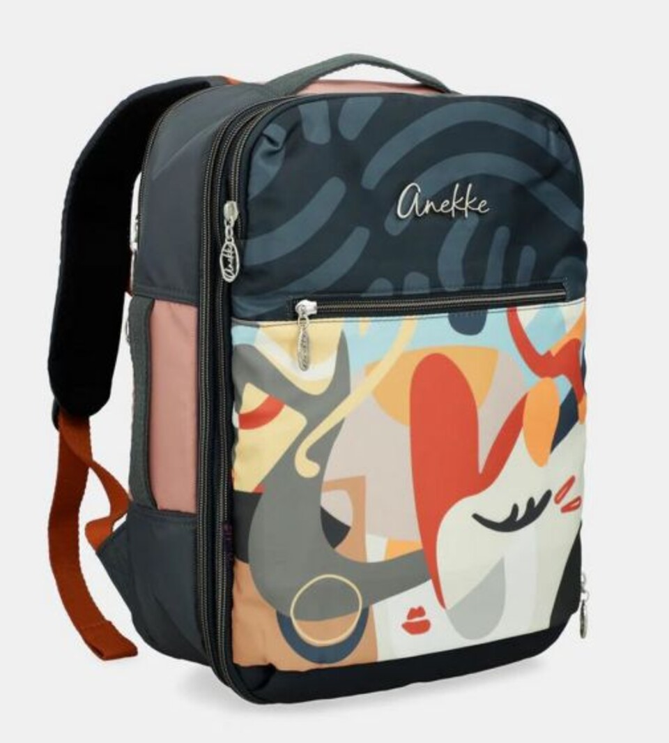 BORSA A ZAINO ESPANDIBILE Porta P/C DA VIAGGIO ANEKKE Linea EIKON