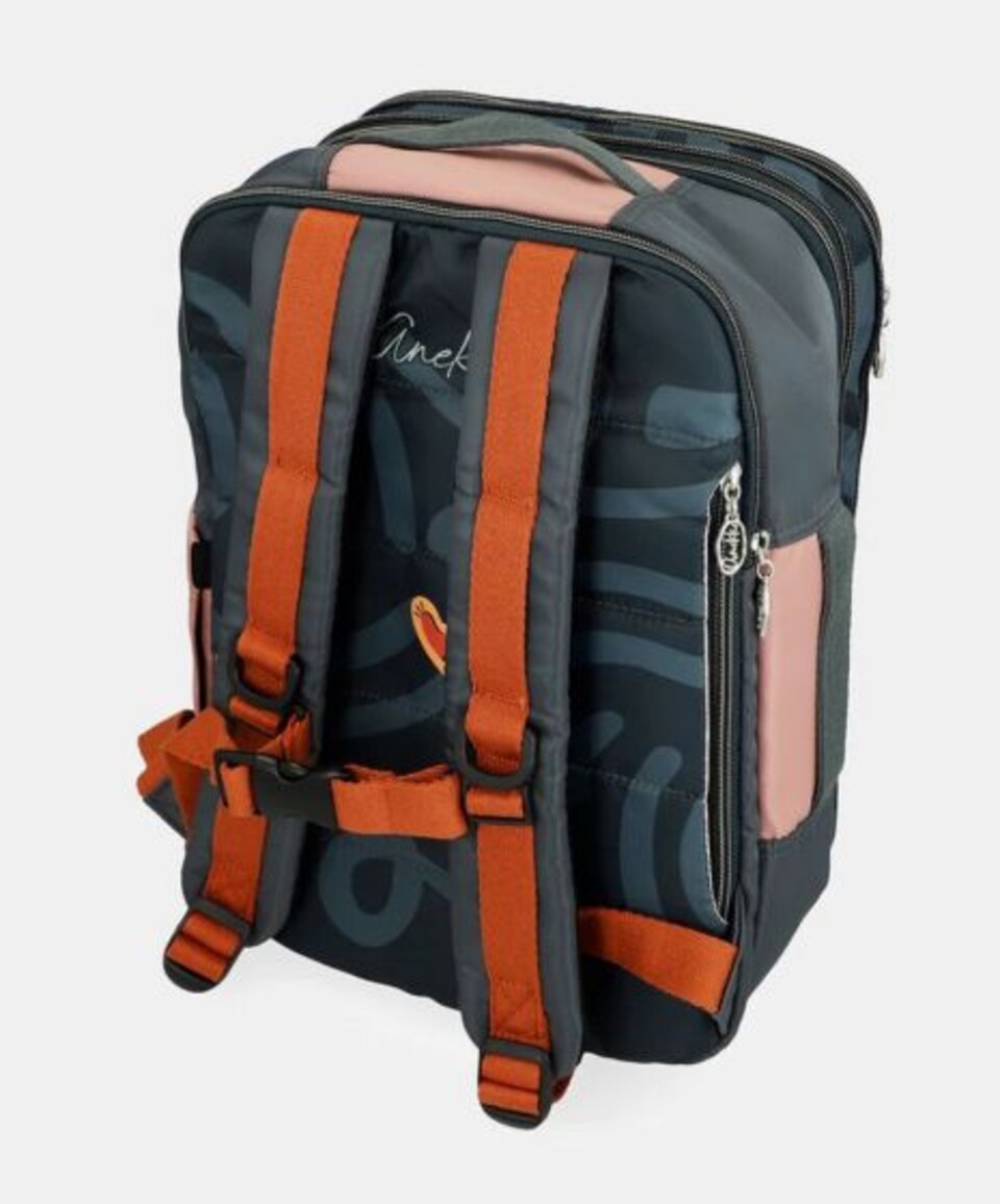 BORSA A ZAINO ESPANDIBILE Porta P/C DA VIAGGIO ANEKKE Linea EIKON