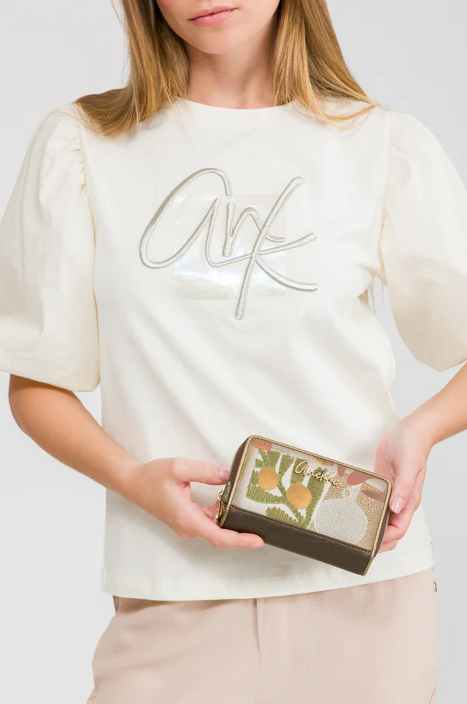 PORTAFOGLIO DONNA RFID ANEKKE Linea AMPHORA