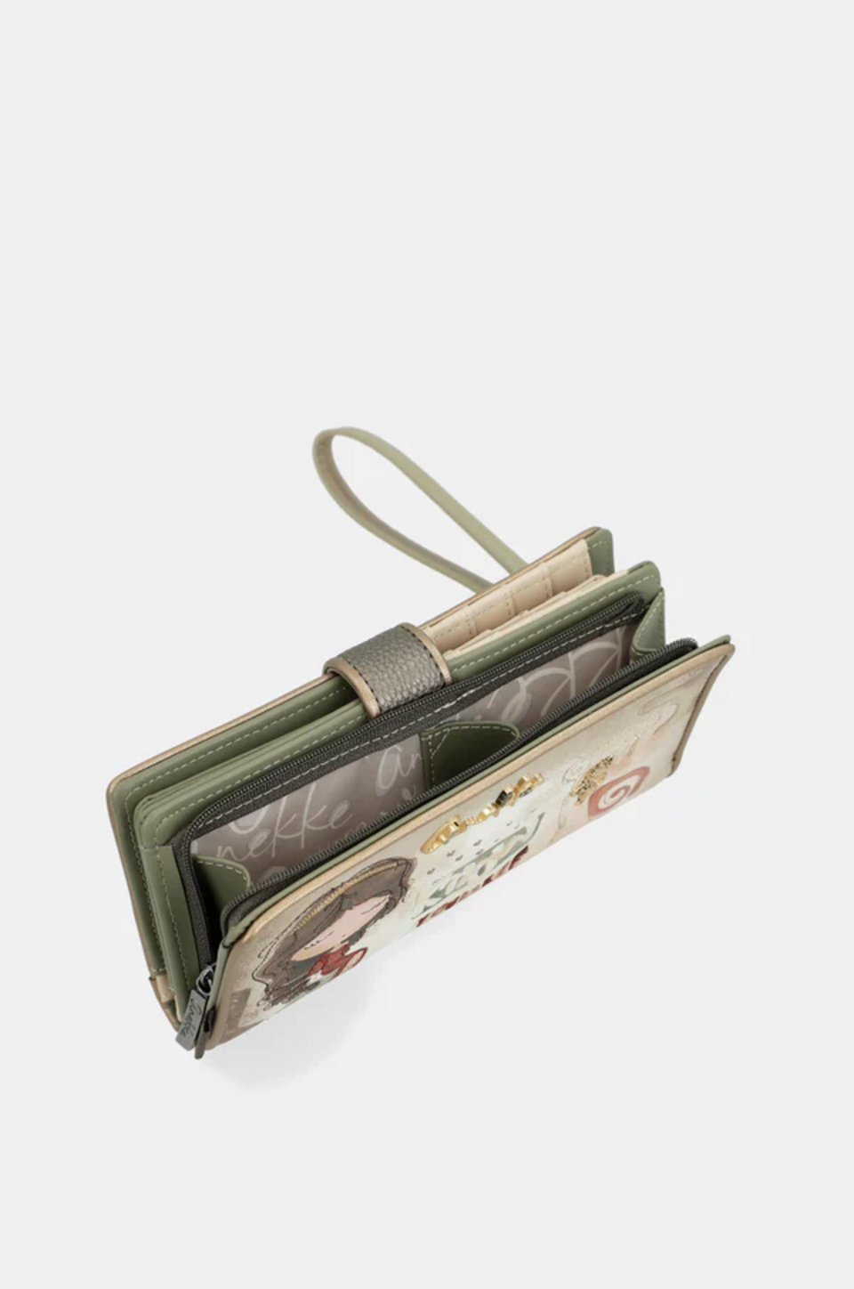 PORTAFOGLIO DONNA  GRANDE RFID ANEKKE Linea Muse