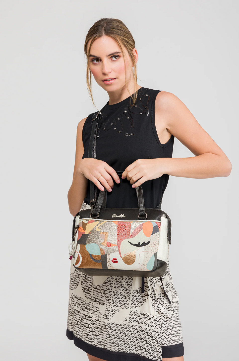 BORSA A MANO  CON TRACOLLA ANEKKE Linea EIKON