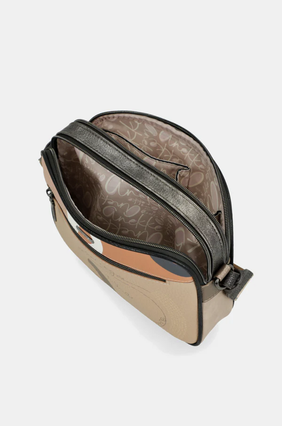 BORSA A TRACOLLA MEDIA 2 ZIP ANEKKE Linea EIKON