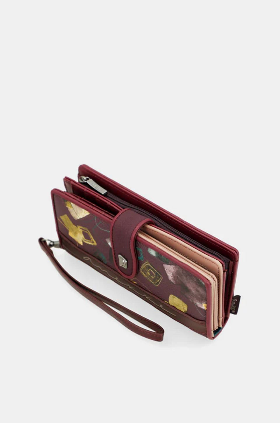 Portafoglio Donna con doppia Chiusura ANEKKE Linea Evolution