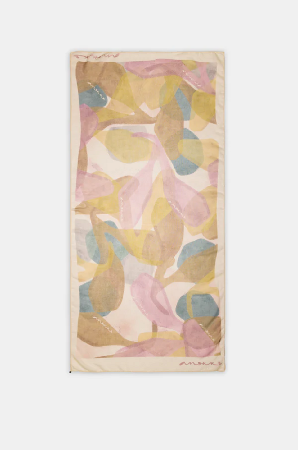 FOULARD CON STAMPA ROSA BLOOM ANEKKE Linea BLOOM