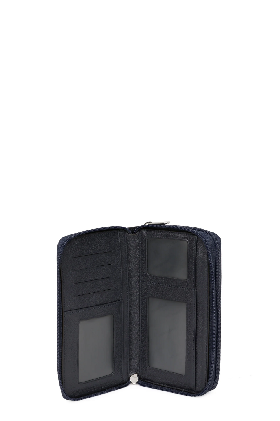 Portafoglio Donna Doppia zip pelle  467399 HEXAGONA Confort