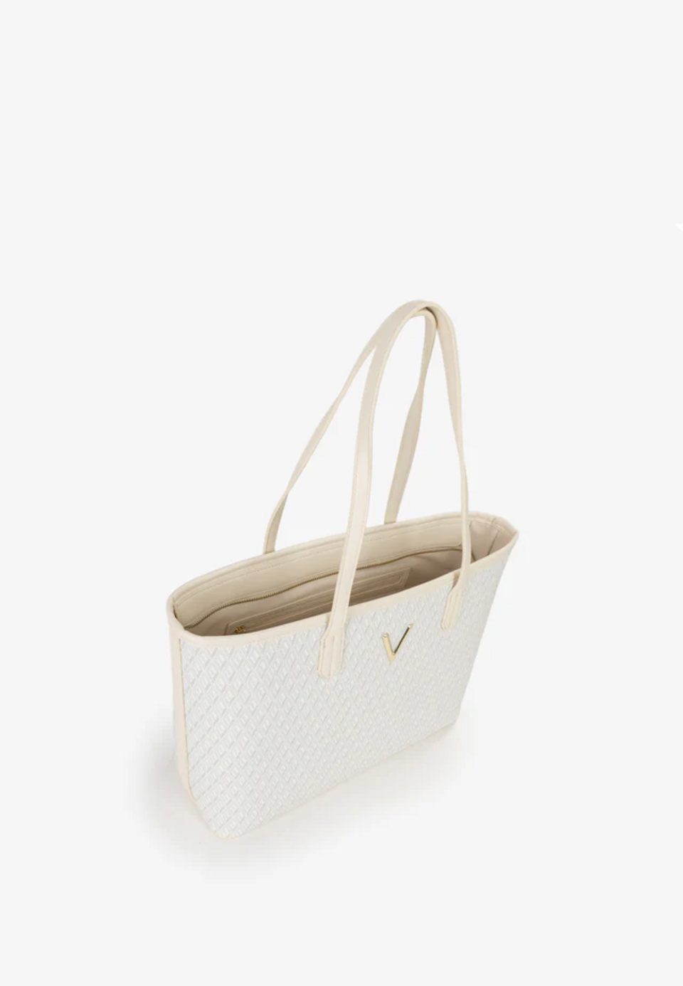 BORSA SHOPPER LOGATA VALENTINO LINEA  QUEEN RE