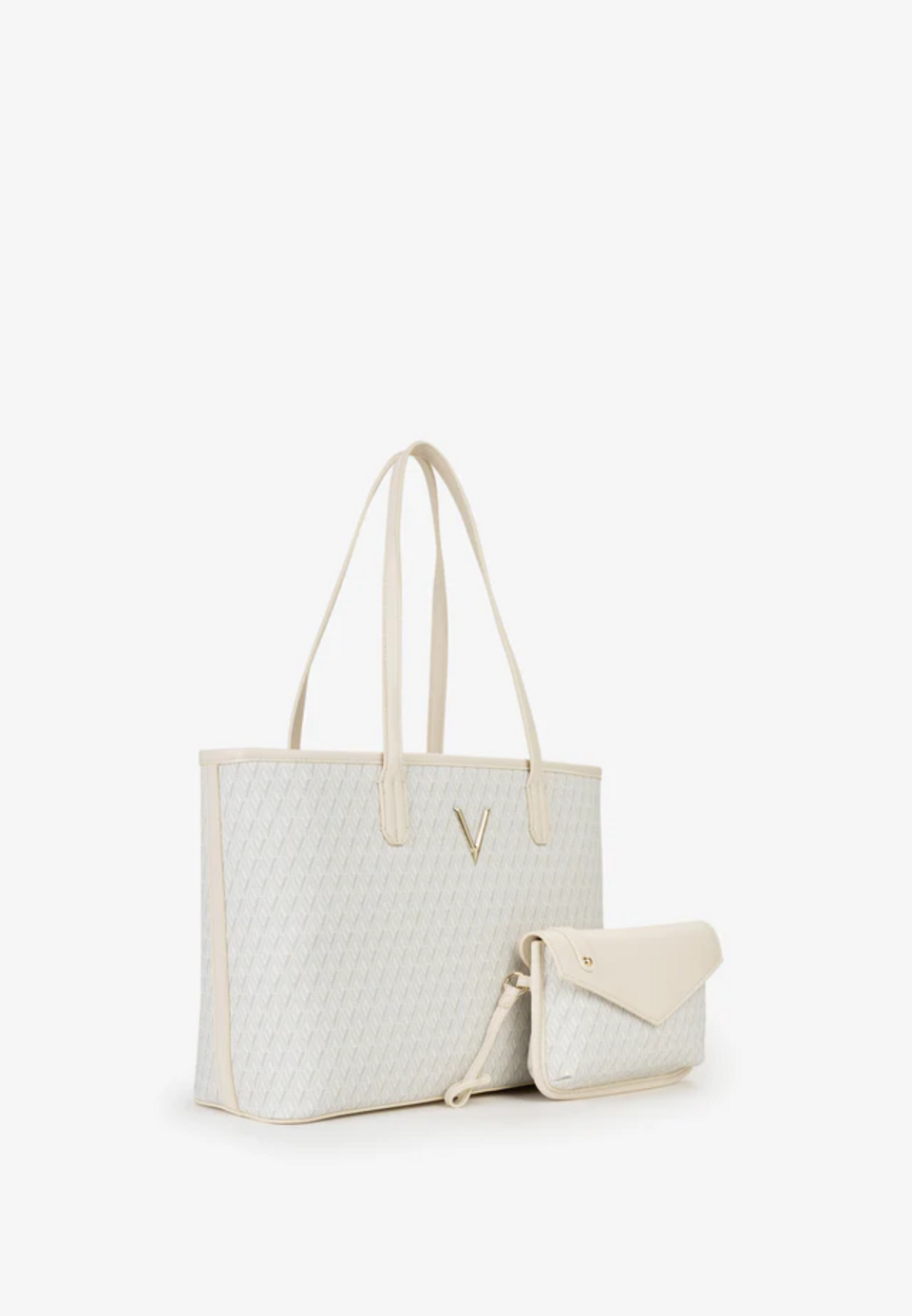 BORSA SHOPPER LOGATA VALENTINO LINEA  QUEEN RE