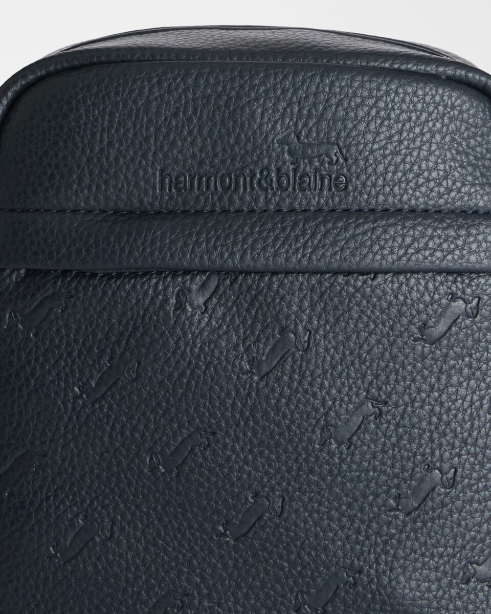 BORSELLO UOMO BLU Harmont & Blaine NEW BLAINE ALLOVER