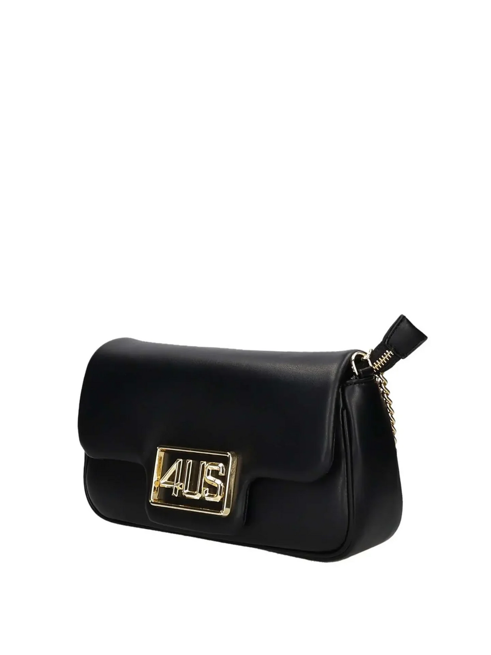 BORSA  A TRACOLLA CON PATTA  NERA 4US CESARE PACIOTTI 4US MABEL