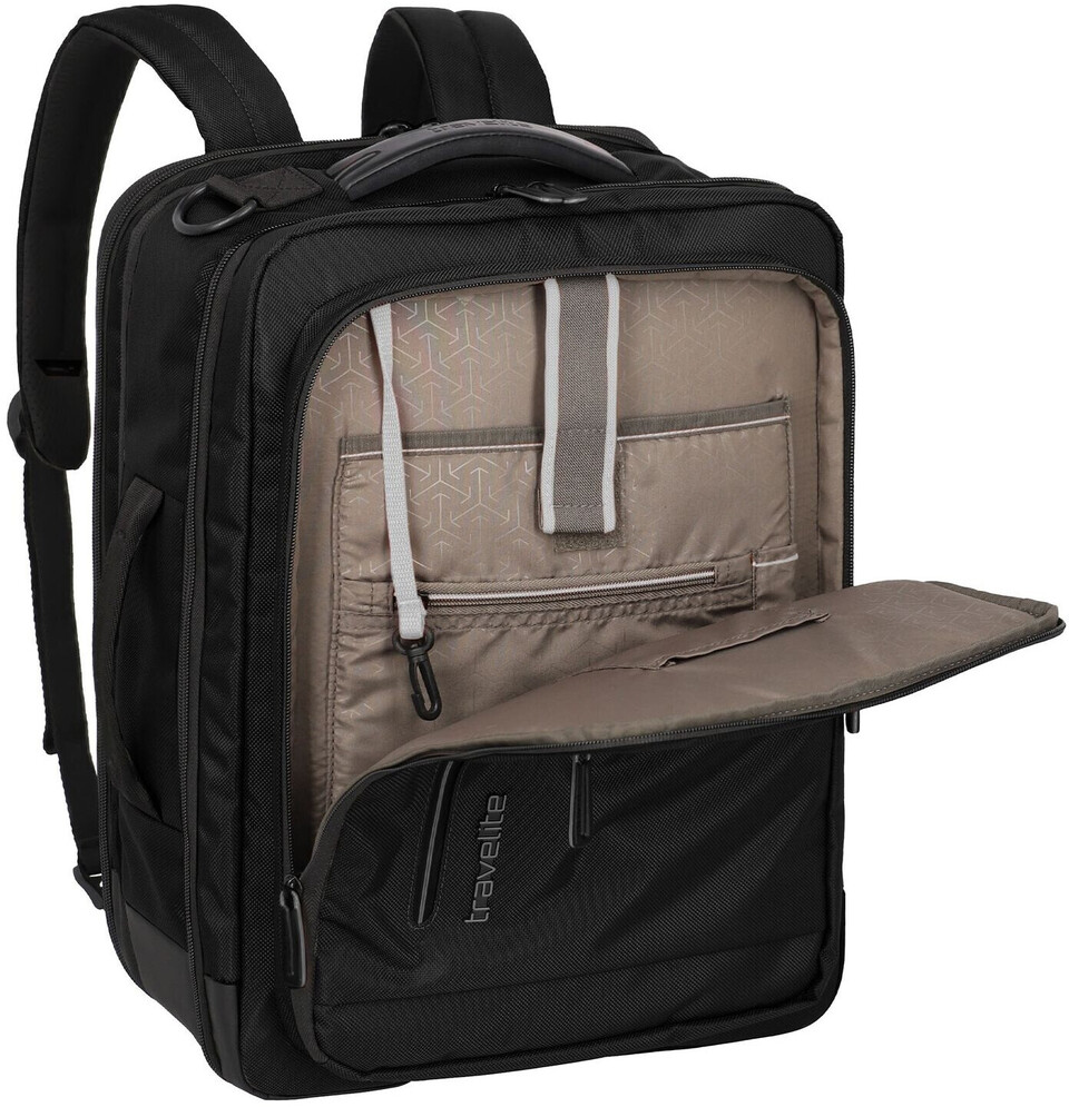 BORSA ZAINO DA VIAGGIO NERO TRAVELITE linea crosslite