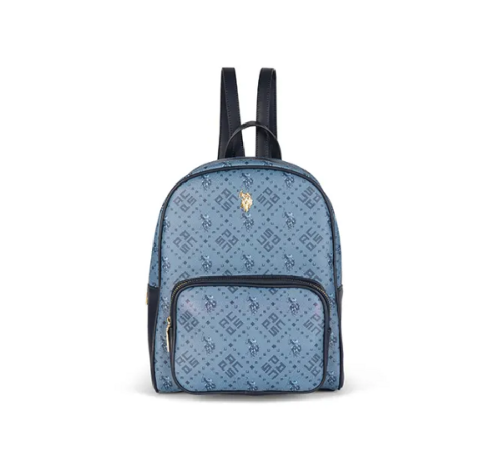 BORSA  A  ZAINO BLU U.S. POLO ASSN. LINEA HAMPTON
