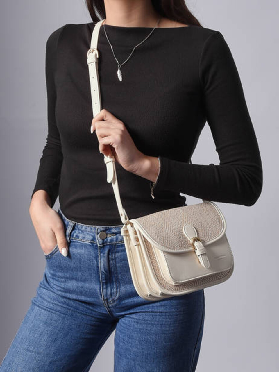 BORSA A TRACOLLA  4020263 HEXAGONA LINEA CAPRI