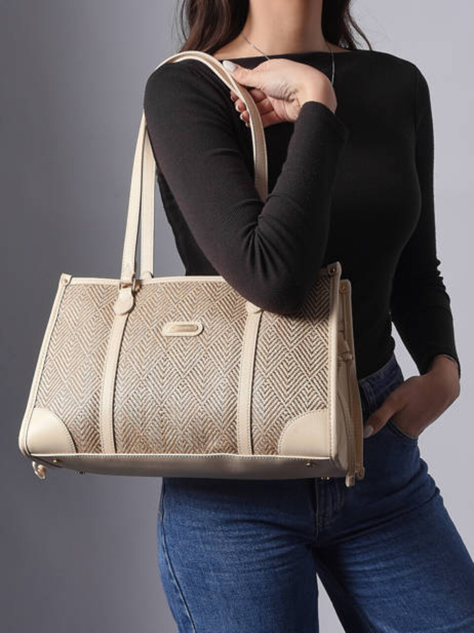 BORSA SHOPPER   4020264 HEXAGONA LINEA CAPRI