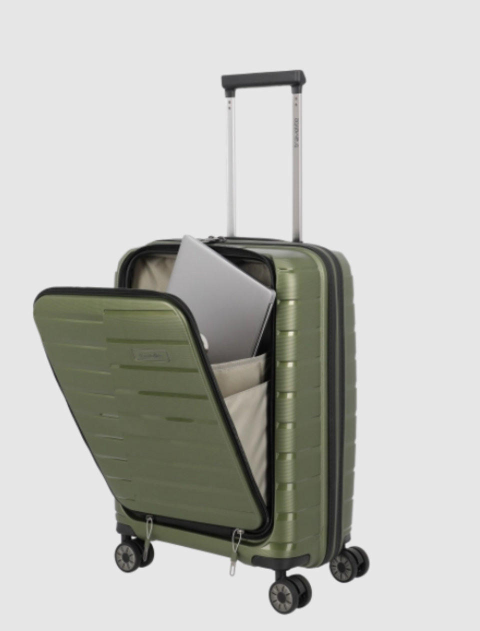 Trolley Cabina 4 Ruote business P/C in polipropilene 075346 TRAVELITE Linea AIR BASE