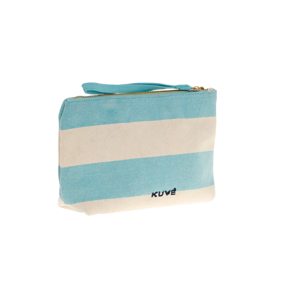 POCHETTE  TESSUTO CANVAS KBS55A513S SKY KUVE linea HORIZON STRIPE