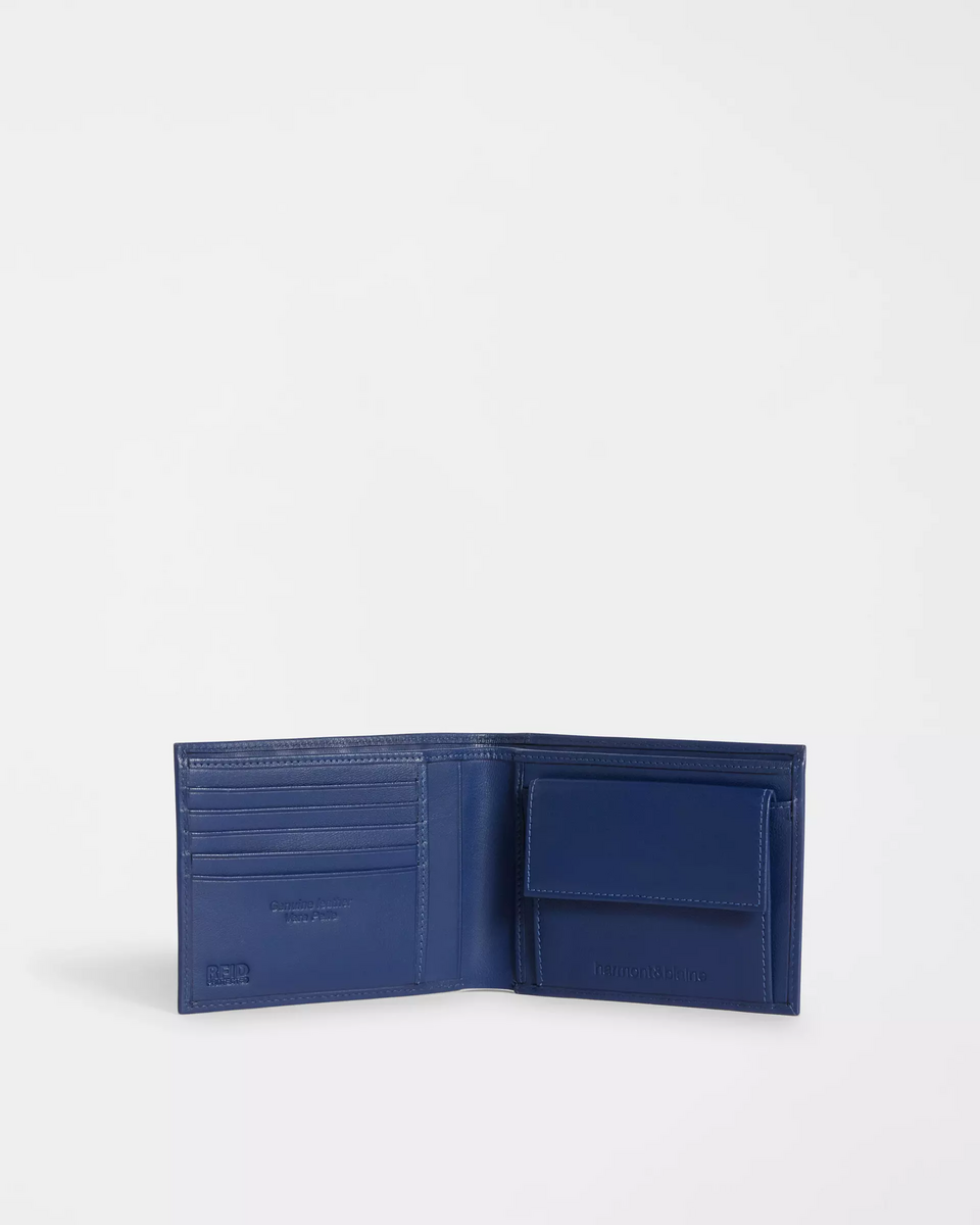 PORTAFOGLIO UOMO BLU Harmont & Blaine PEDRO