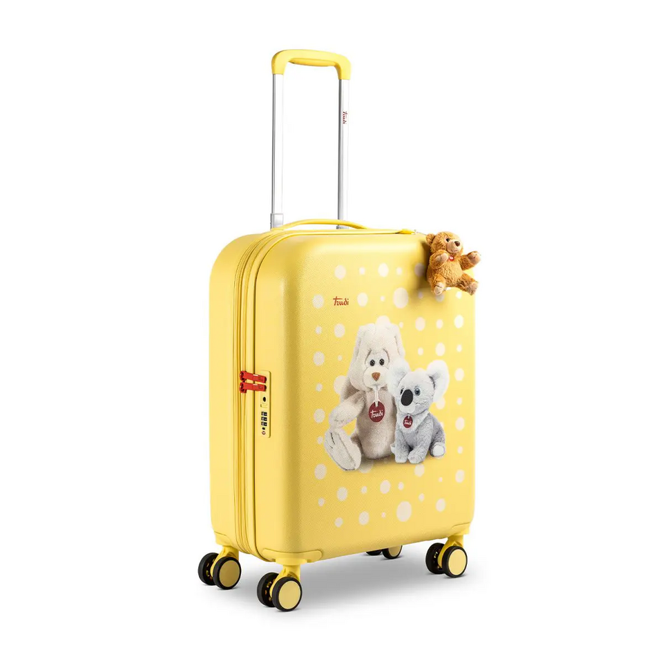 TROLLEY CABINA 4 R CON EXP  GIALLO TRUDI SWEET PAL