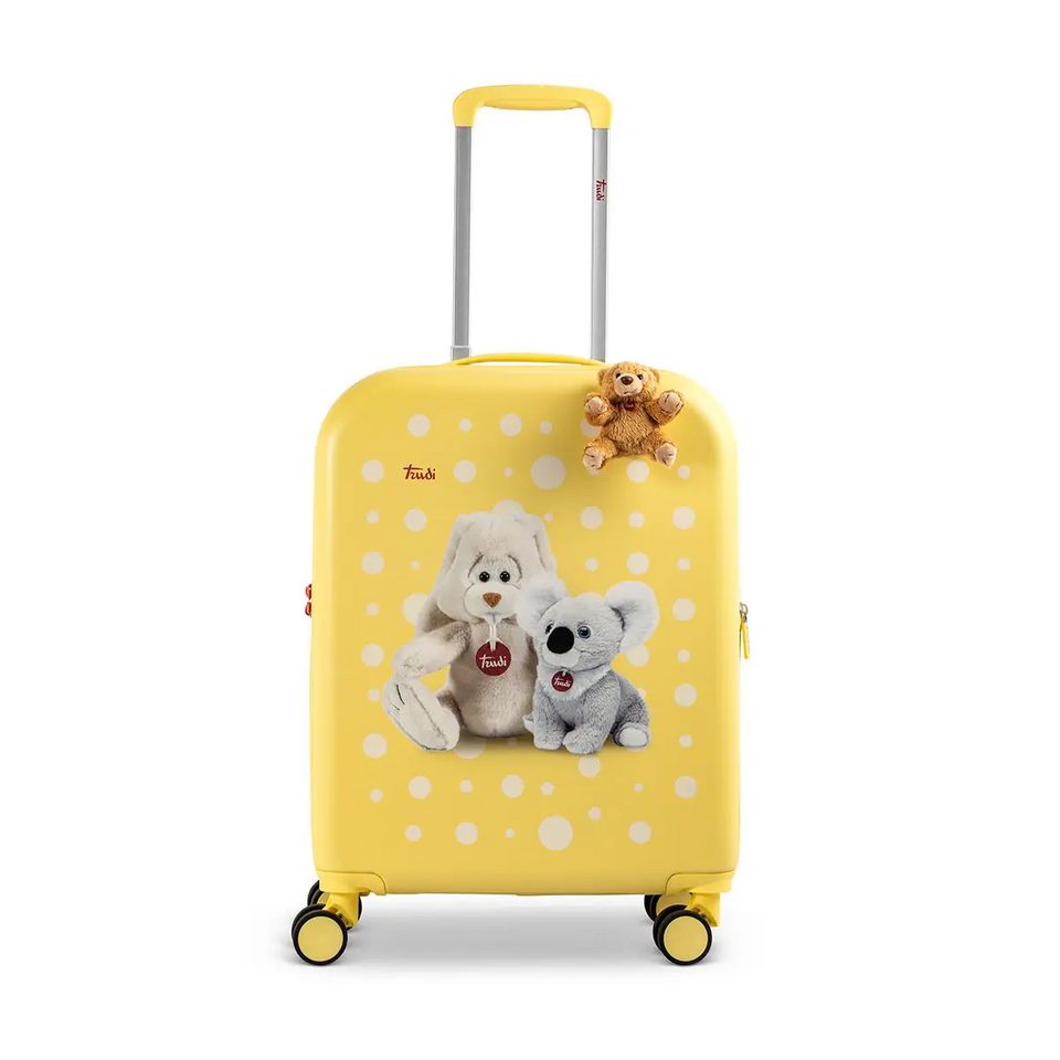 TROLLEY CABINA 4 R CON EXP  GIALLO TRUDI SWEET PAL