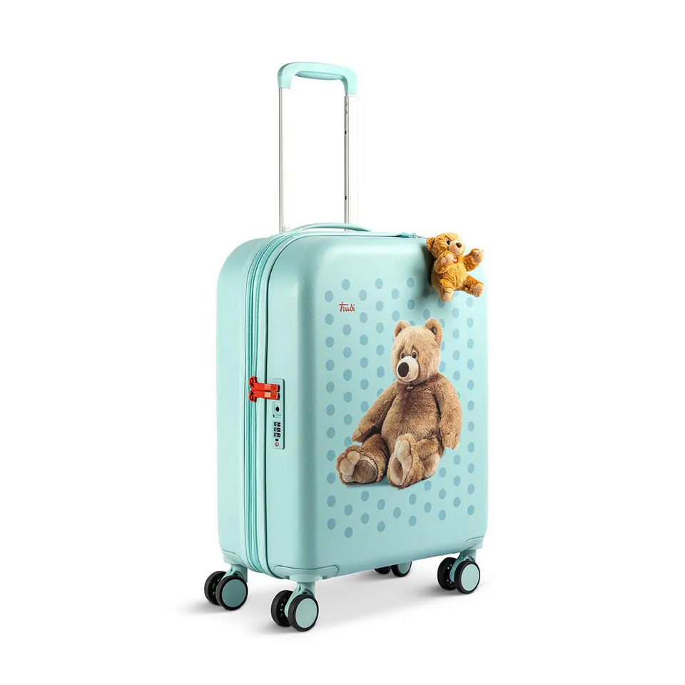 TROLLEY CABINA 4 R CON EXP AZZURRO TRUDI SWEET PAL