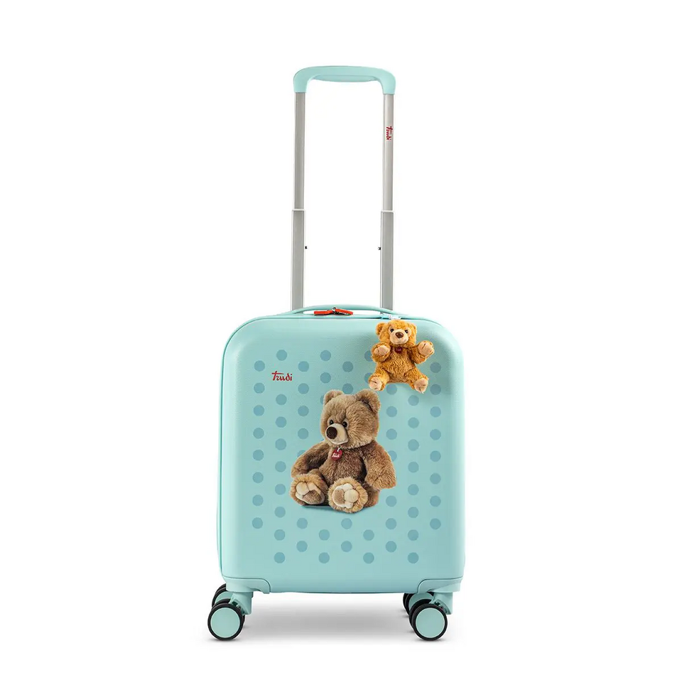 TROLLEY CABINA MINI  4 R AZZURRO  UNDERSEAT TRUDI SWEET PAL