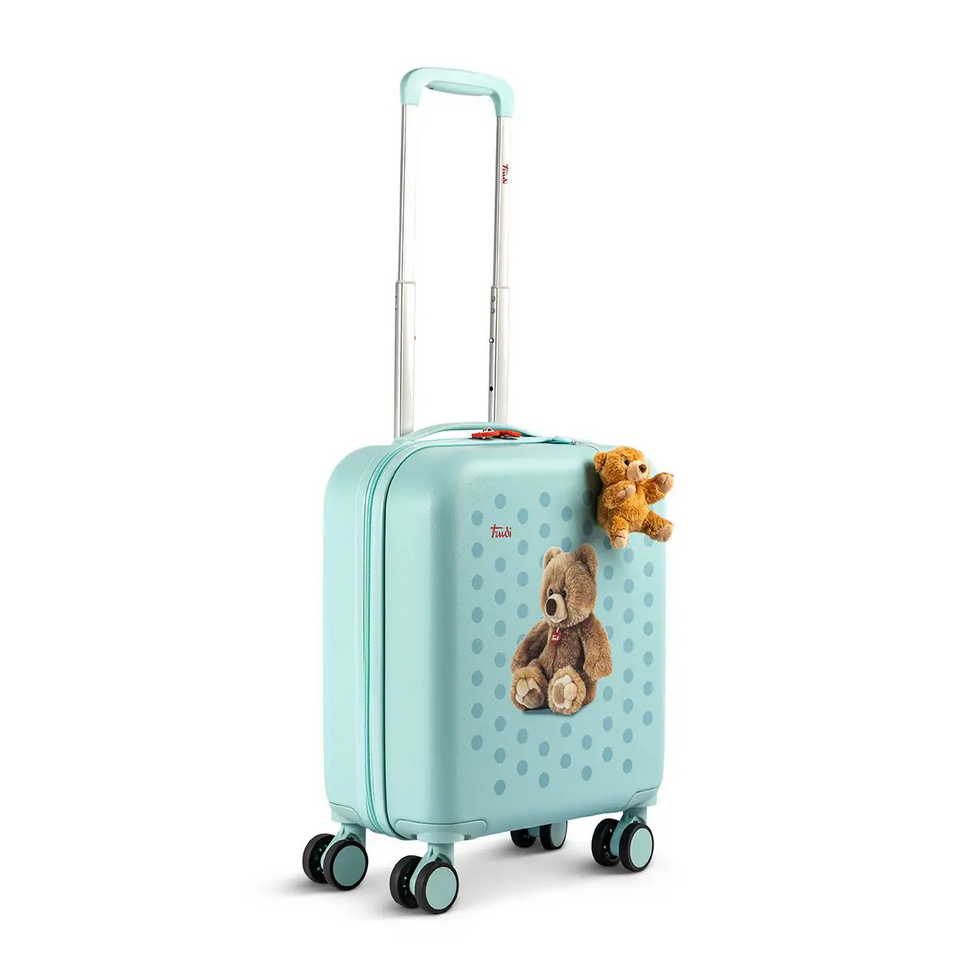 TROLLEY CABINA MINI  4 R AZZURRO  UNDERSEAT TRUDI SWEET PAL